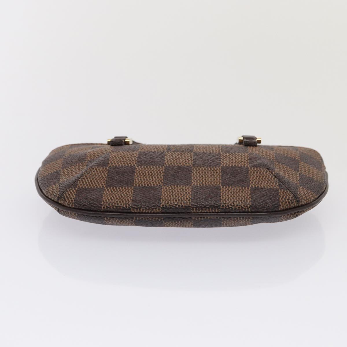 LOUIS VUITTON Damier Ebene Manosque GM Accessory Pouch N51120 LV Auth 87441