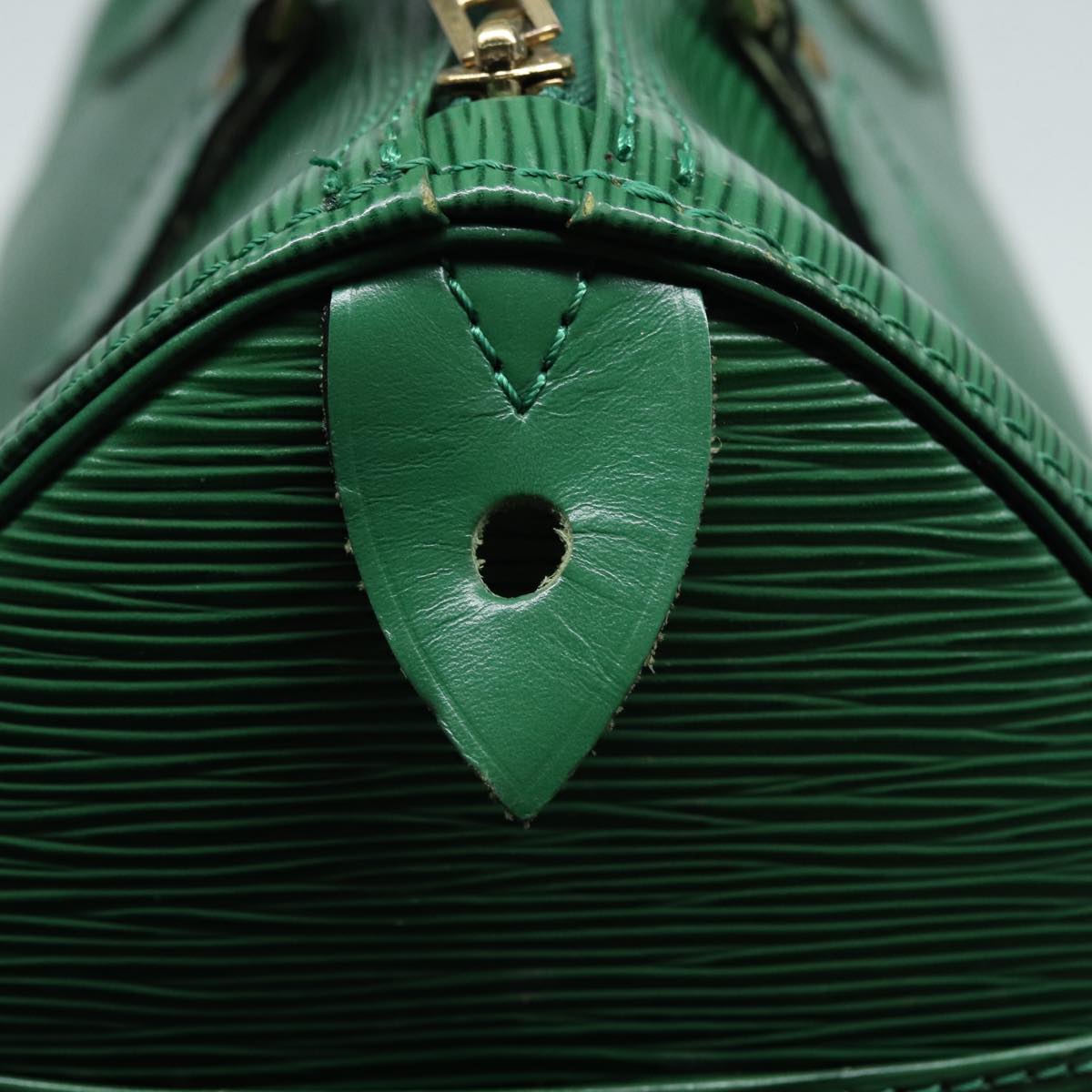 LOUIS VUITTON Epi Speedy 25 Hand Bag Borneo Green M43014 LV Auth 87482
