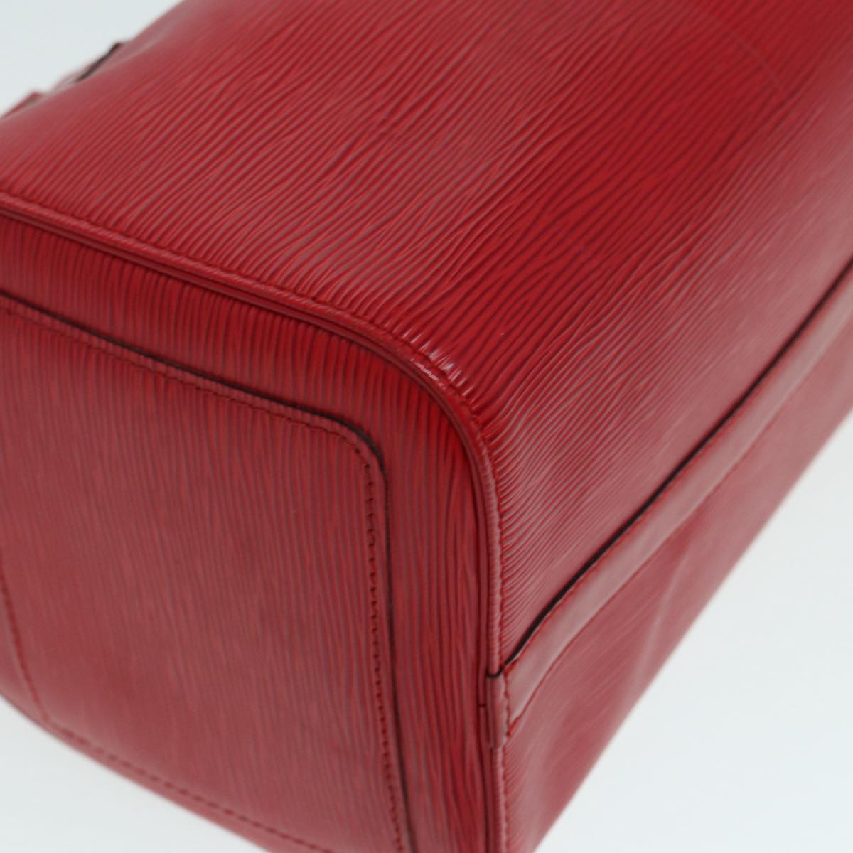 LOUIS VUITTON Epi Speedy 30 Hand Bag Castilian Red M43007 LV Auth 87485