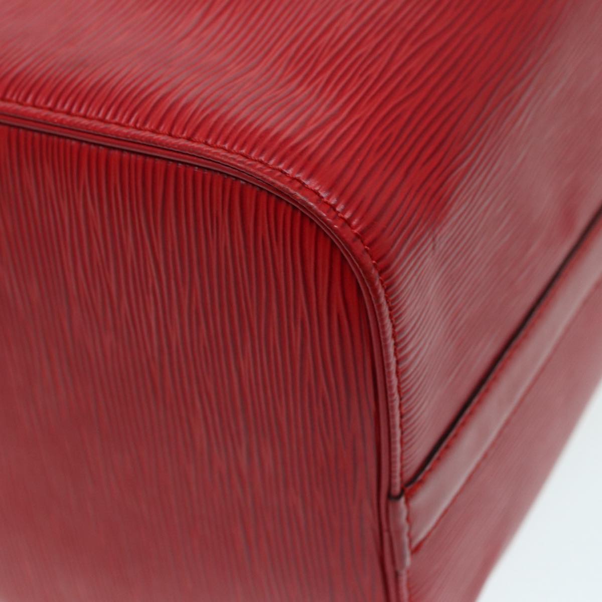 LOUIS VUITTON Epi Speedy 30 Hand Bag Castilian Red M43007 LV Auth 87485