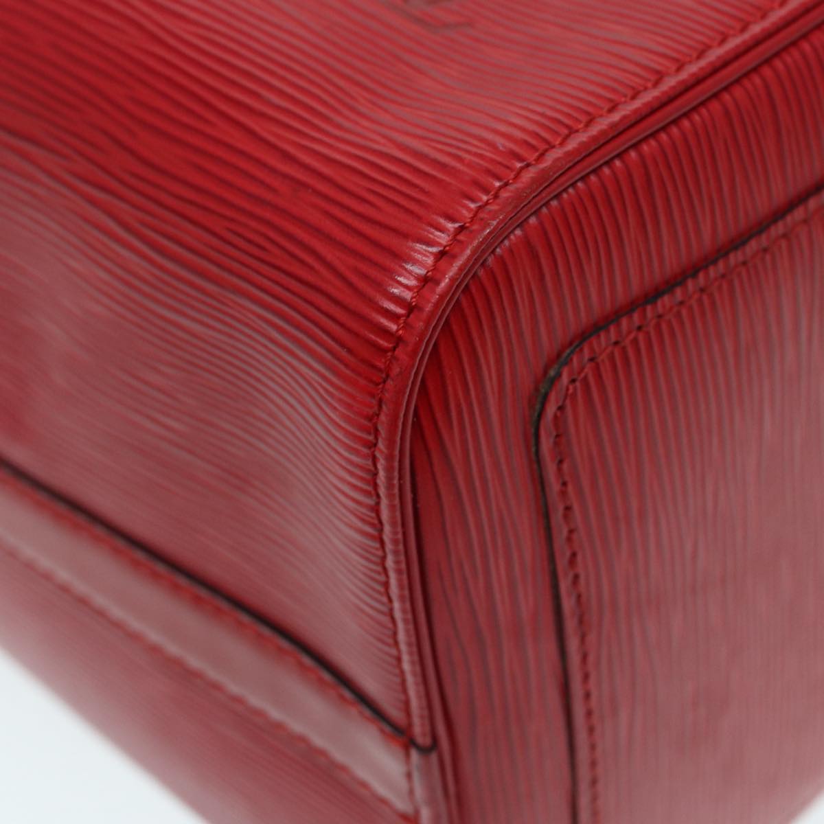 LOUIS VUITTON Epi Speedy 30 Hand Bag Castilian Red M43007 LV Auth 87485