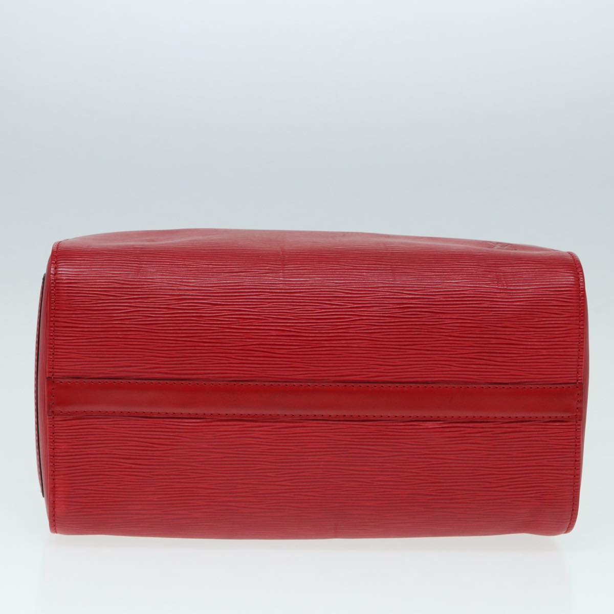 LOUIS VUITTON Epi Speedy 30 Hand Bag Castilian Red M43007 LV Auth 87485