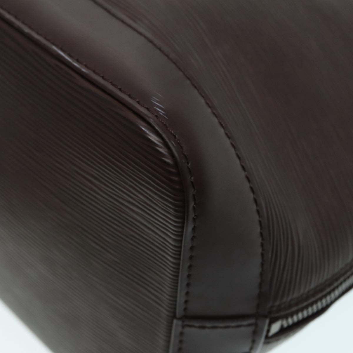 LOUIS VUITTON Epi Alma Hand Bag Mocha M5214D LV Auth 87497