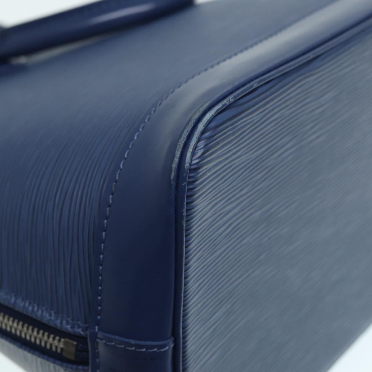 LOUIS VUITTON Epi Alma Hand Bag Blue Myrtille M5214G LV Auth 87500