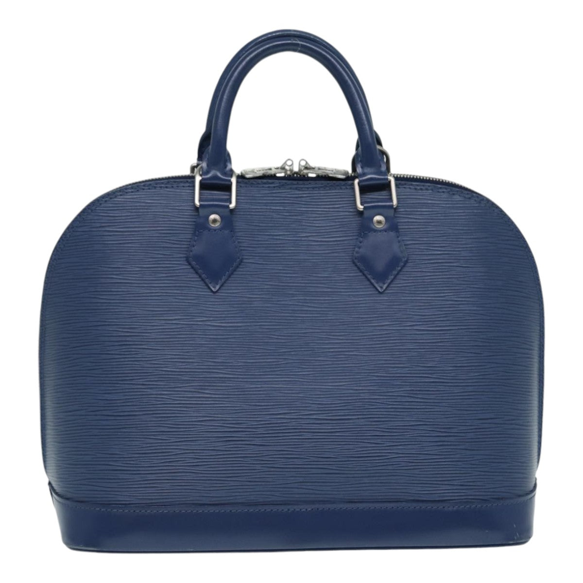LOUIS VUITTON Epi Alma Hand Bag Blue Myrtille M5214G LV Auth 87500