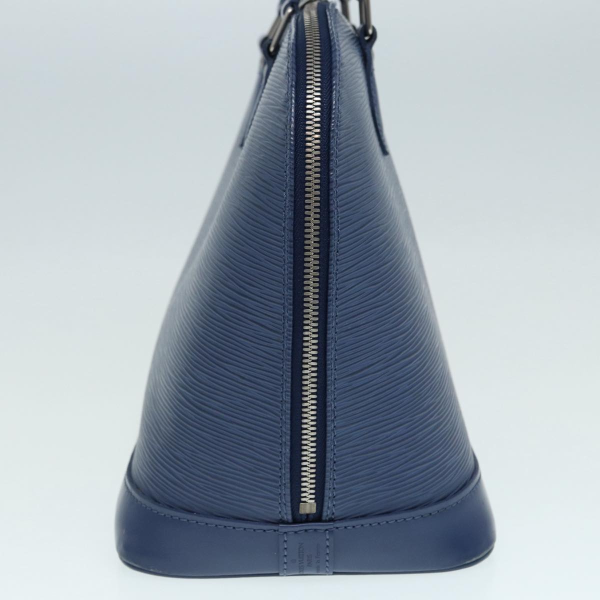 LOUIS VUITTON Epi Alma Hand Bag Blue Myrtille M5214G LV Auth 87500