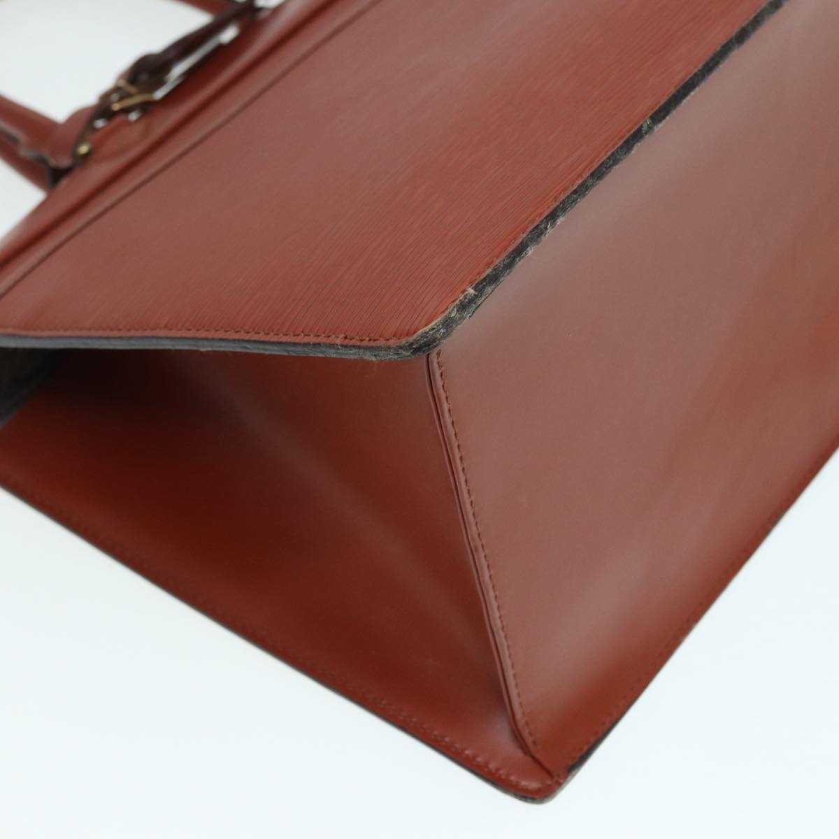 LOUIS VUITTON Epi Riviera Hand Bag Brown M48183 LV Auth 87502