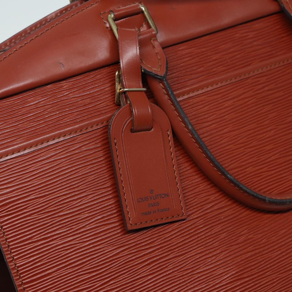 LOUIS VUITTON Epi Riviera Hand Bag Brown M48183 LV Auth 87502