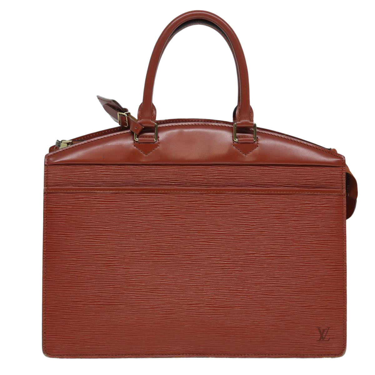 LOUIS VUITTON Epi Riviera Hand Bag Brown M48183 LV Auth 87502