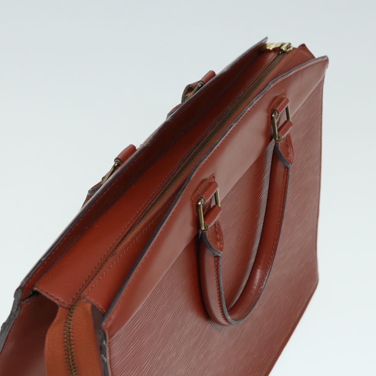 LOUIS VUITTON Epi Riviera Hand Bag Brown M48183 LV Auth 87502