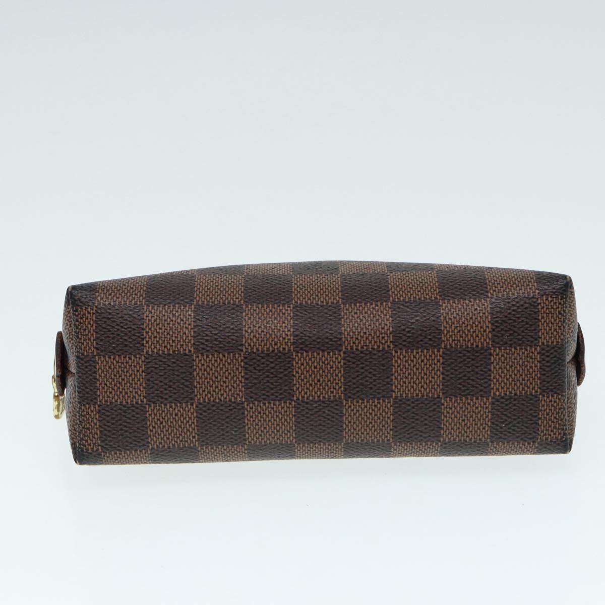 LOUIS VUITTON Damier Ebene Pochette Cosmetic PM Pouch N47516 LV Auth 87683