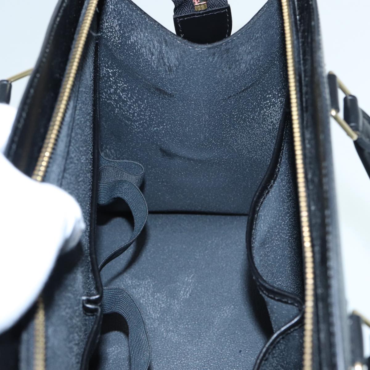 LOUIS VUITTON Epi Riviera Hand Bag Noir Black M48182 LV Auth 87890