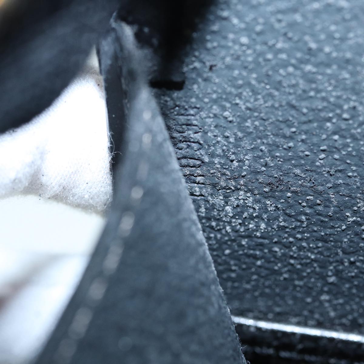 LOUIS VUITTON Epi Riviera Hand Bag Noir Black M48182 LV Auth 87890