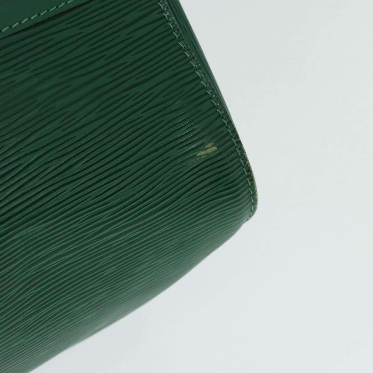 LOUIS VUITTON Epi Keepall 50 Boston Bag Green M42964 LV Auth 87946