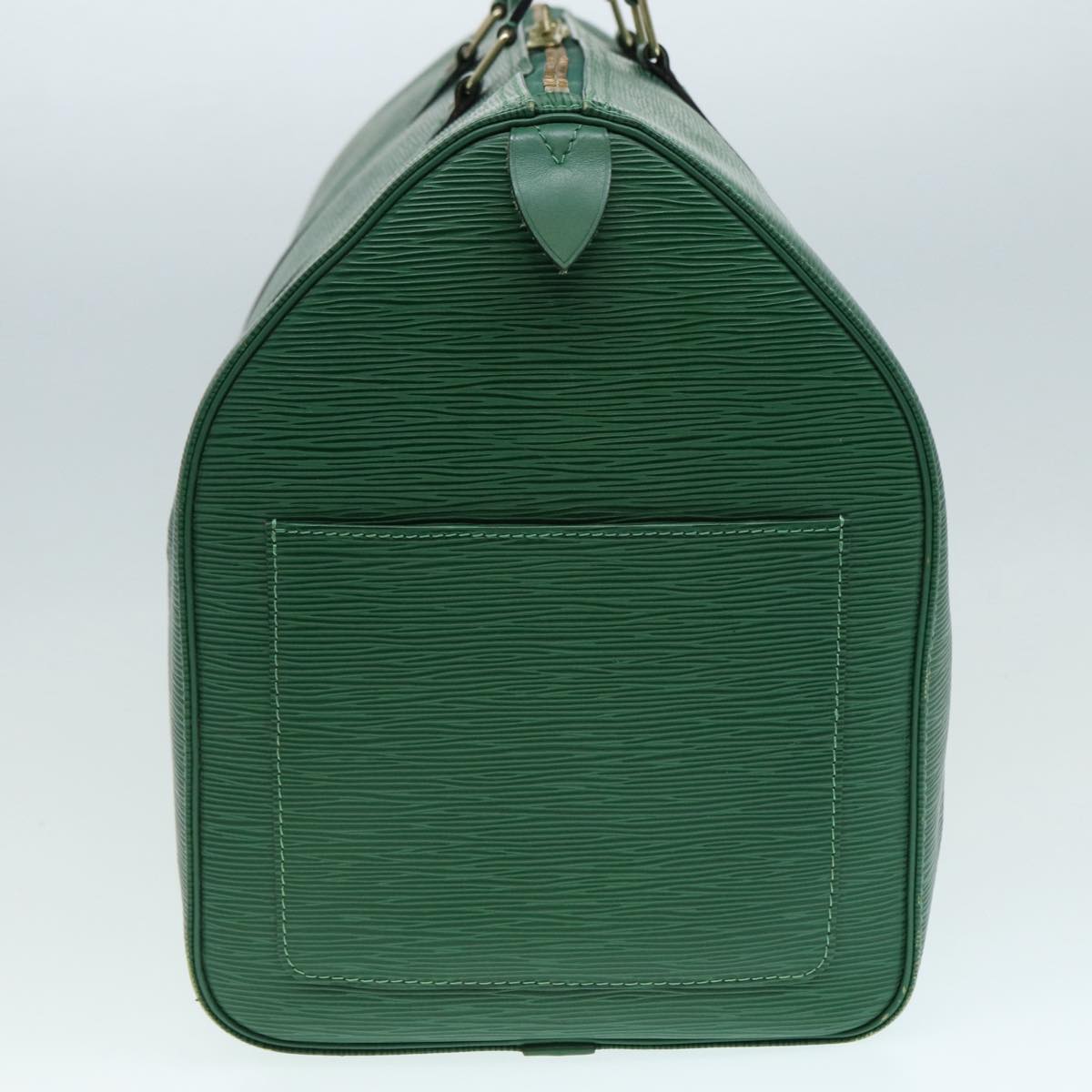 LOUIS VUITTON Epi Keepall 50 Boston Bag Green M42964 LV Auth 87946