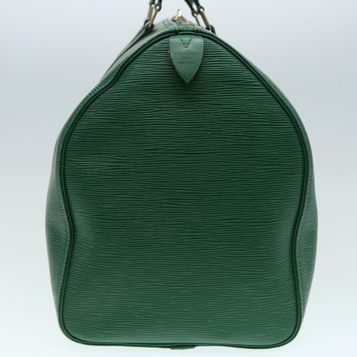 LOUIS VUITTON Epi Keepall 50 Boston Bag Green M42964 LV Auth 87946