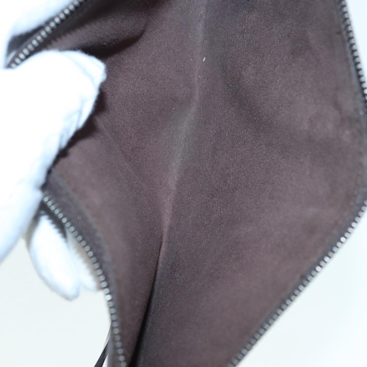 LOUIS VUITTON Epi Pochette Accessoires Pouch Mocha M5294D LV Auth 87960