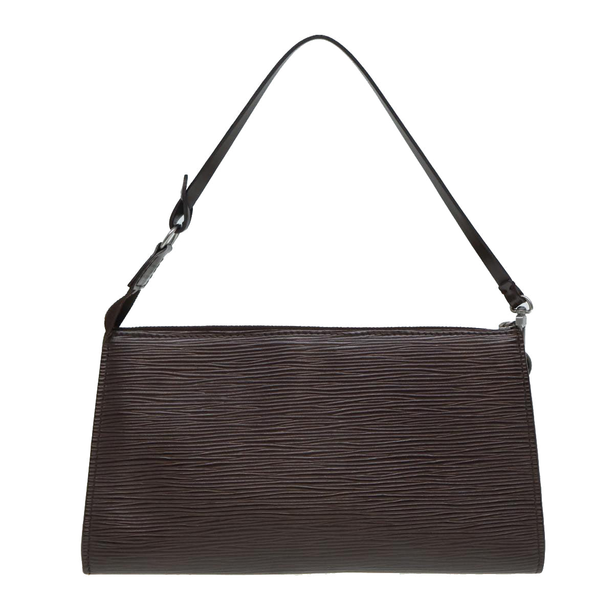 LOUIS VUITTON Epi Pochette Accessoires Pouch Mocha M5294D LV Auth 87960