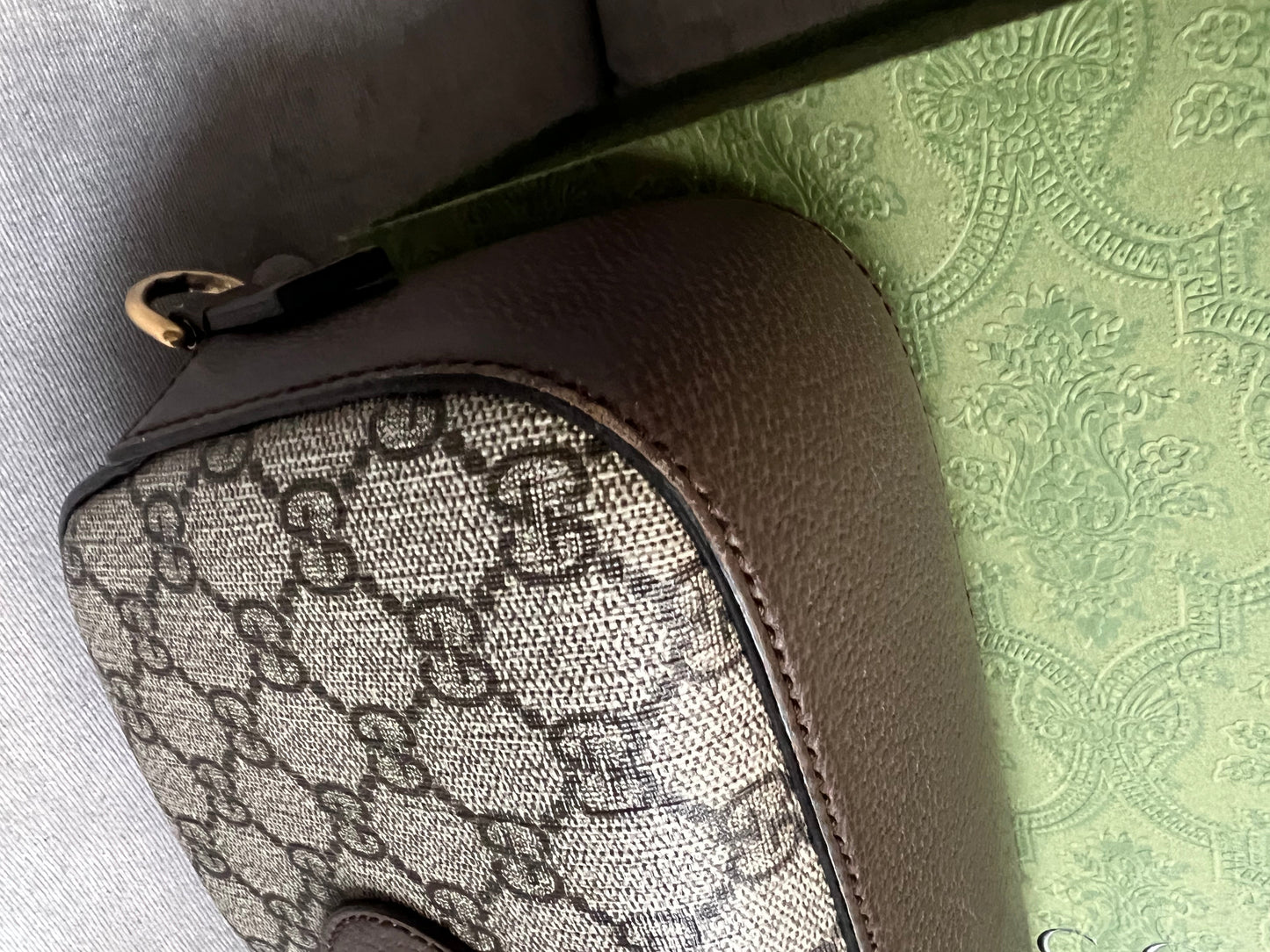 Gucci Neo Vintage GG Supreme Messenger Bag (RRP £1060)