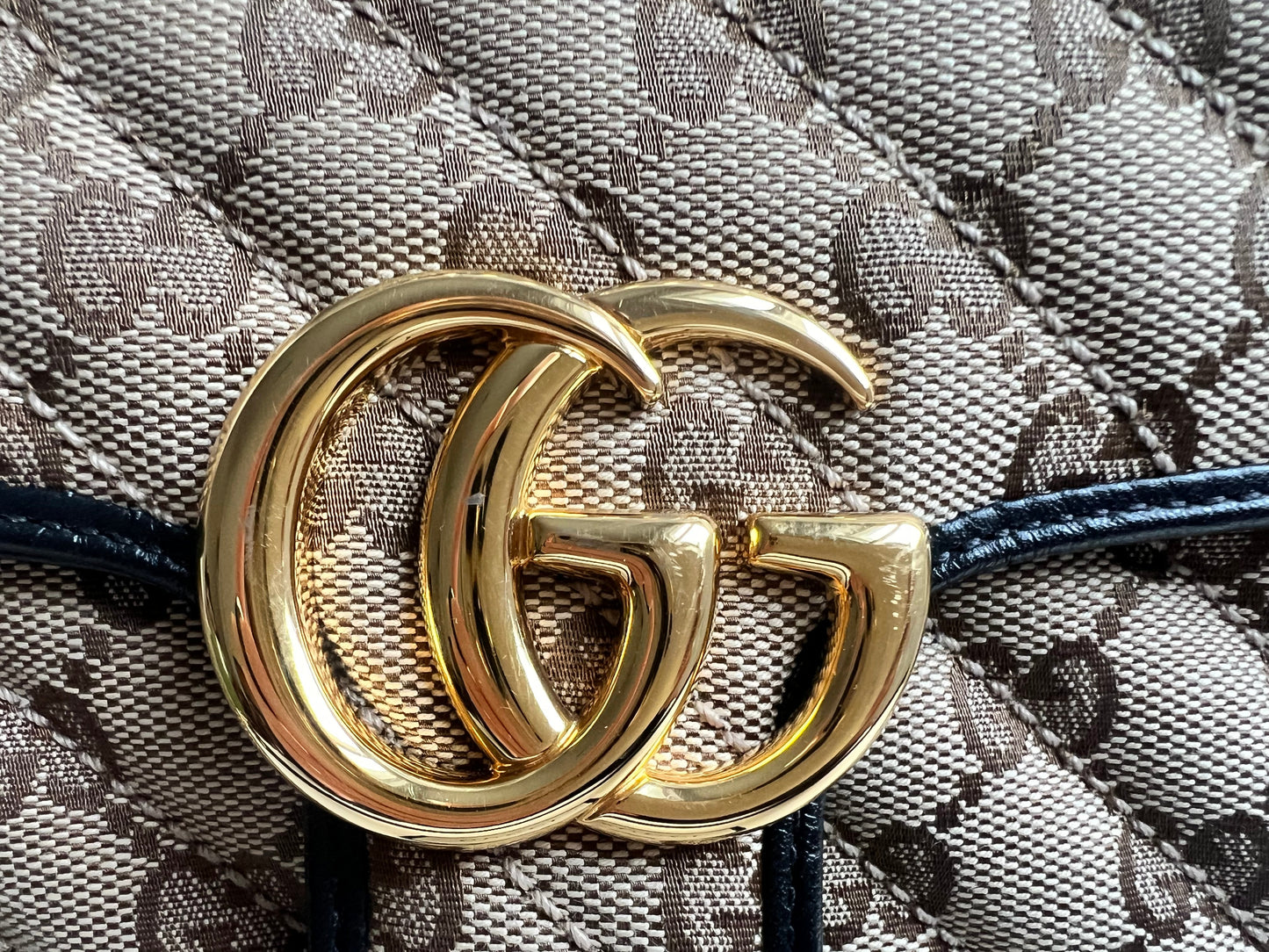 Gucci GG Beige Marmont Mini Shoulder Bag (RRP £1,470)