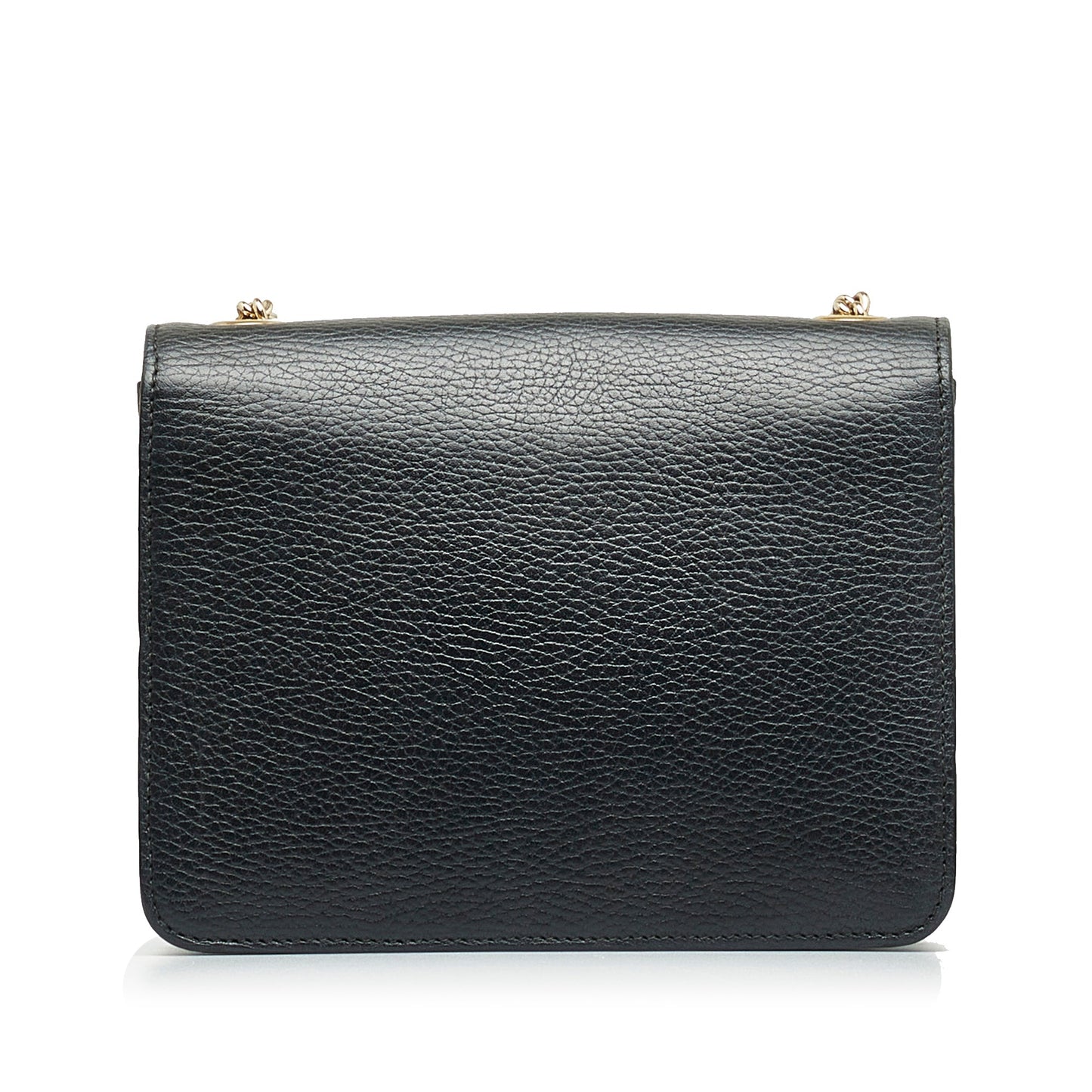 Gucci Interlocking G Black Dollar Calfskin