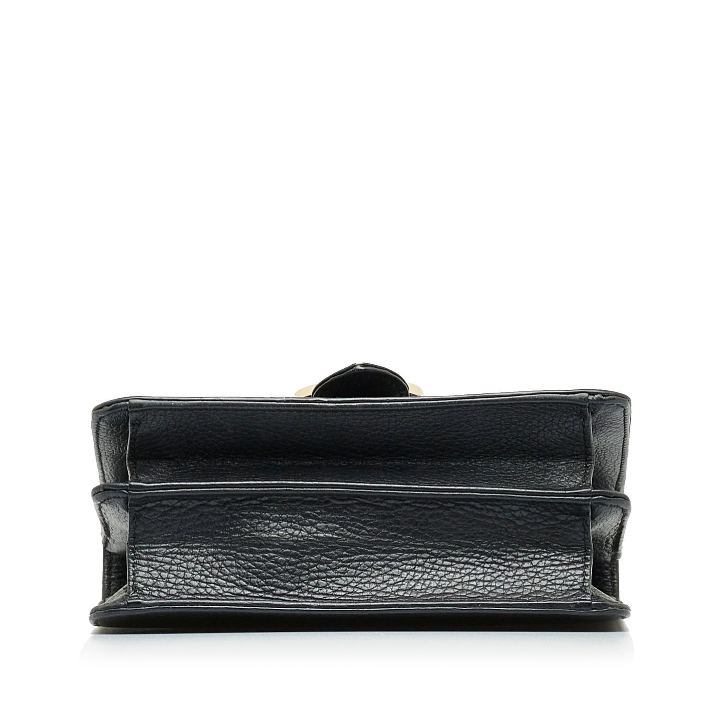 Gucci Interlocking G Black Dollar Calfskin