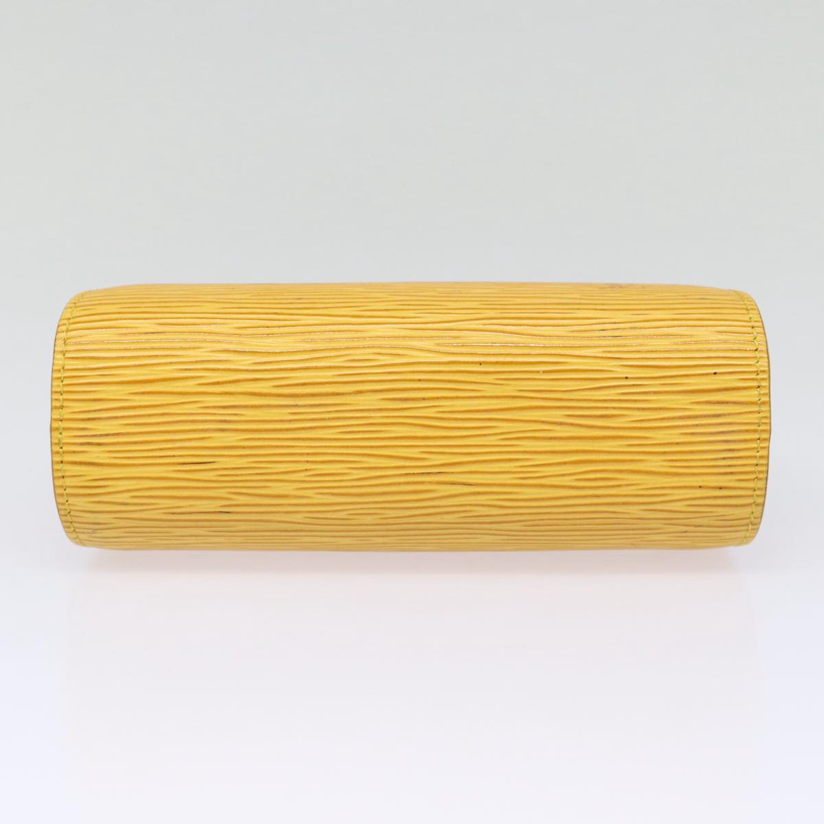 LOUIS VUITTON Epi Dauphine PM Pouch Yellow M48449 LV Auth 88058