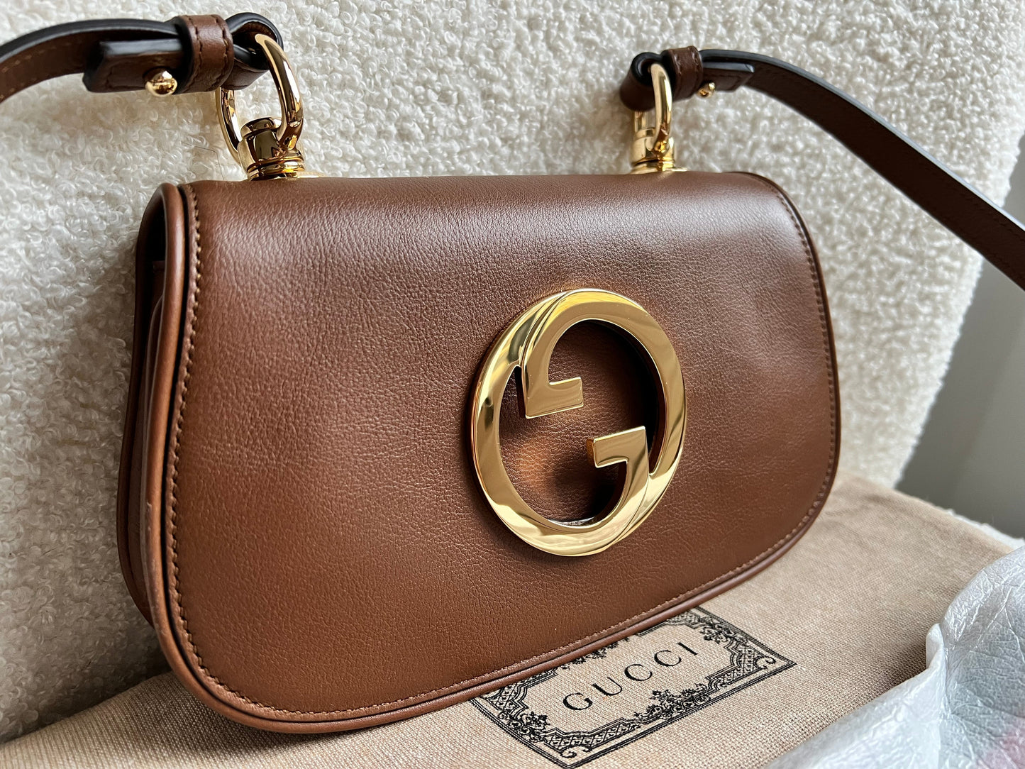Gucci Tan Blondie Small Shoulder Bag (RRP £1940)