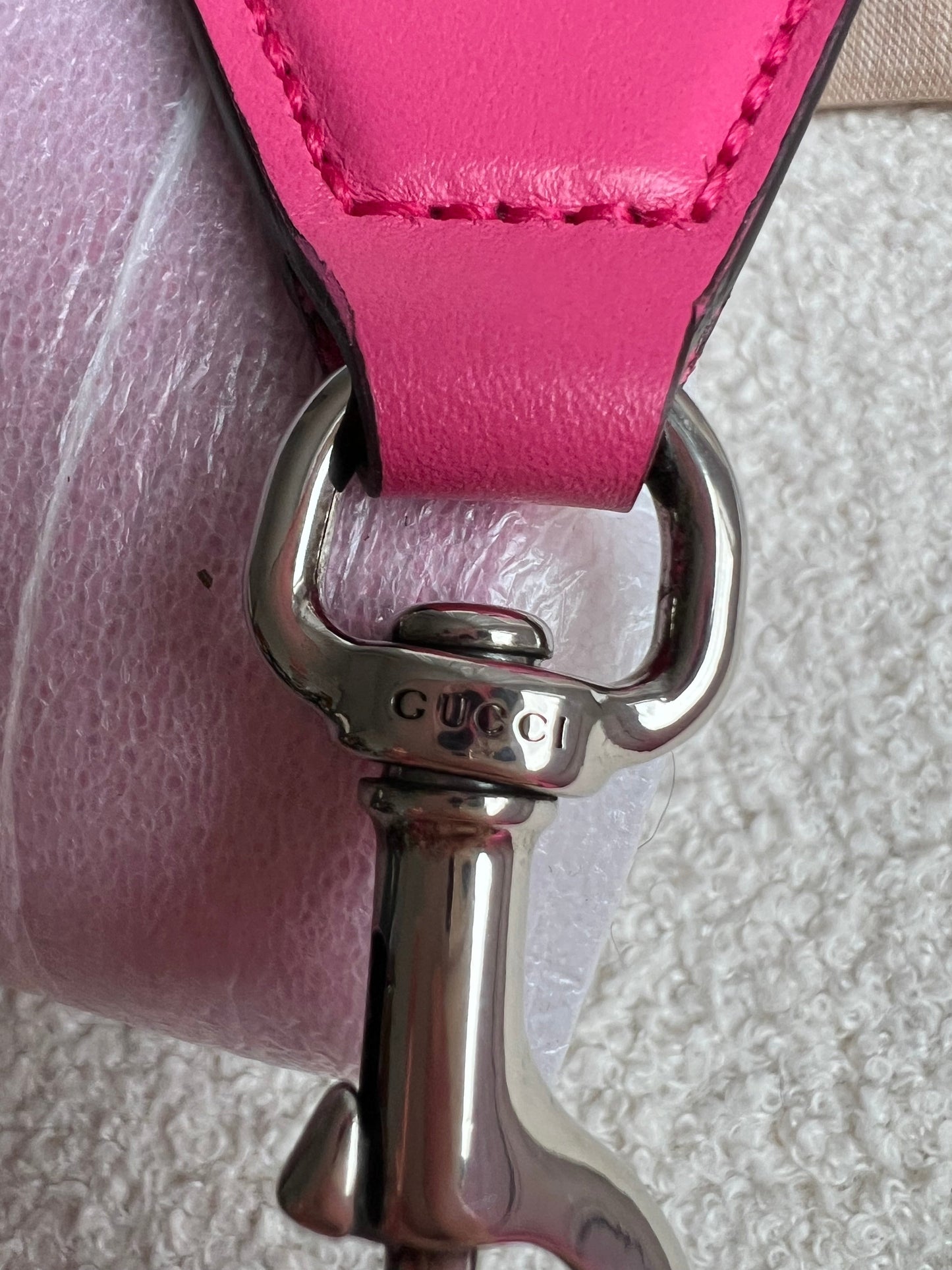 Gucci Pink Mini GG Tote Bag