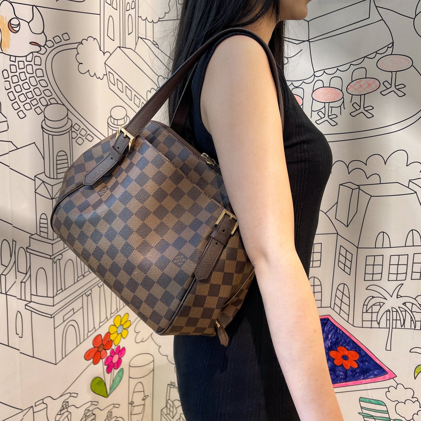 Louis Vuitton Belem MM top-handle bag TWS