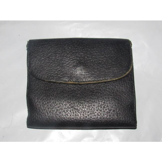Gucci Black Textured Leather Vintage Wallet