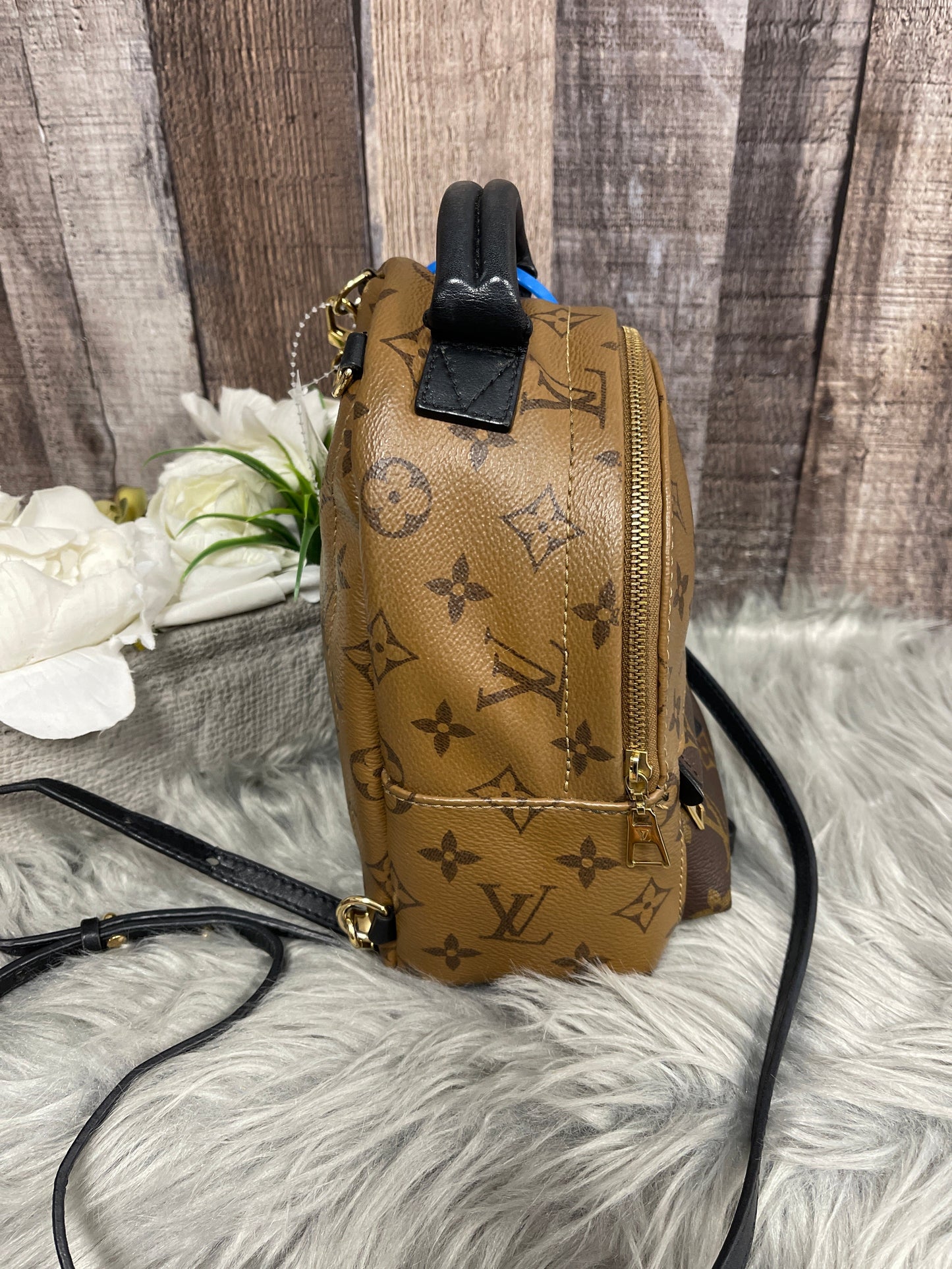 Backpack Luxury Designer By Louis Vuitton  Size: Small