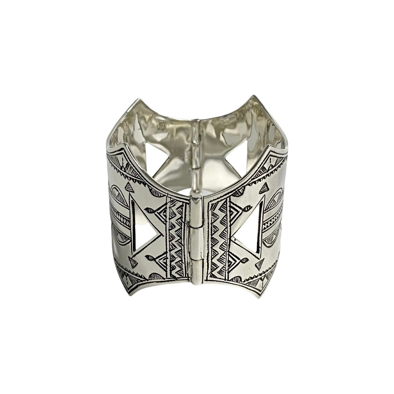 HERMES bracelet Silver925 Silver Tuareg bangle Women Used