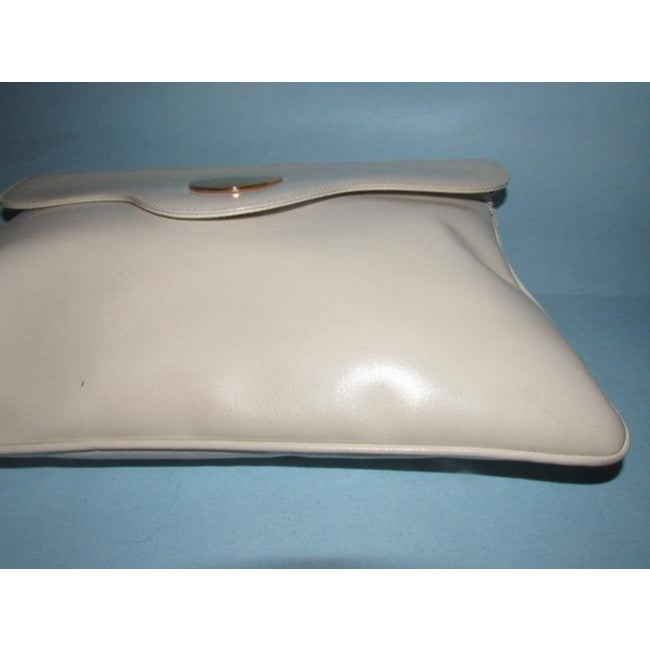 Gucci Envelope Top Stone Colored Leather Clutch