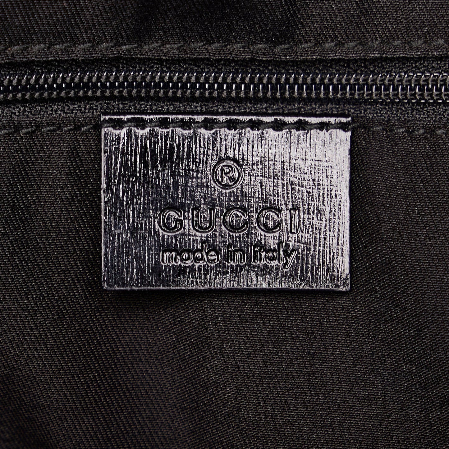 Brown Gucci GG Canvas Full Moon Tote Bag
