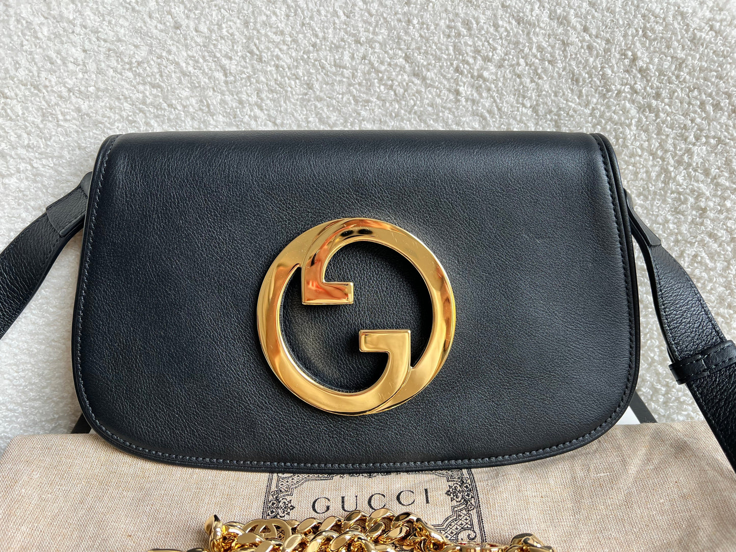 Gucci Black Blondie Shoulder Bag (RRP £2340)