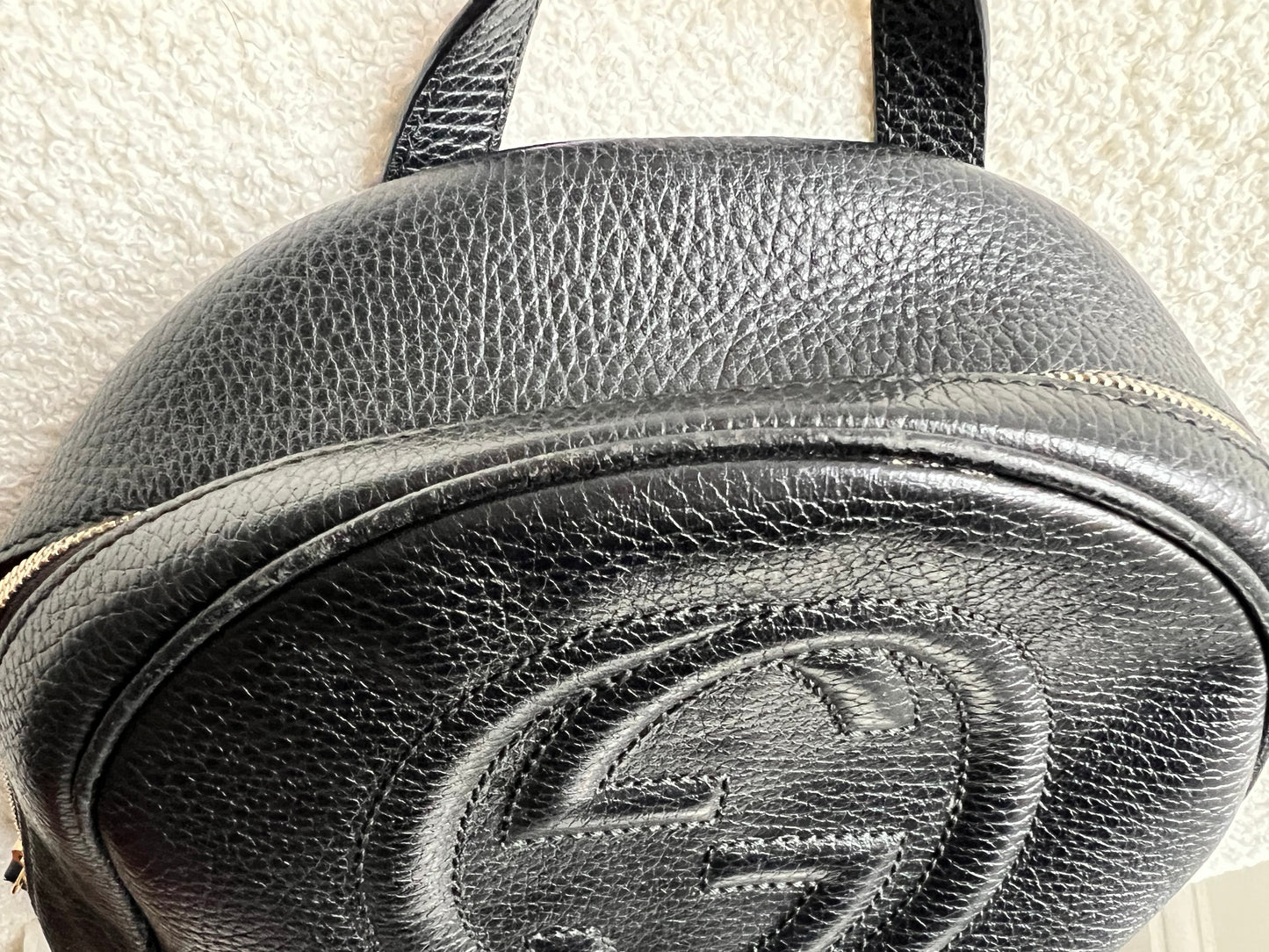 Gucci GG Black Soho Backpack