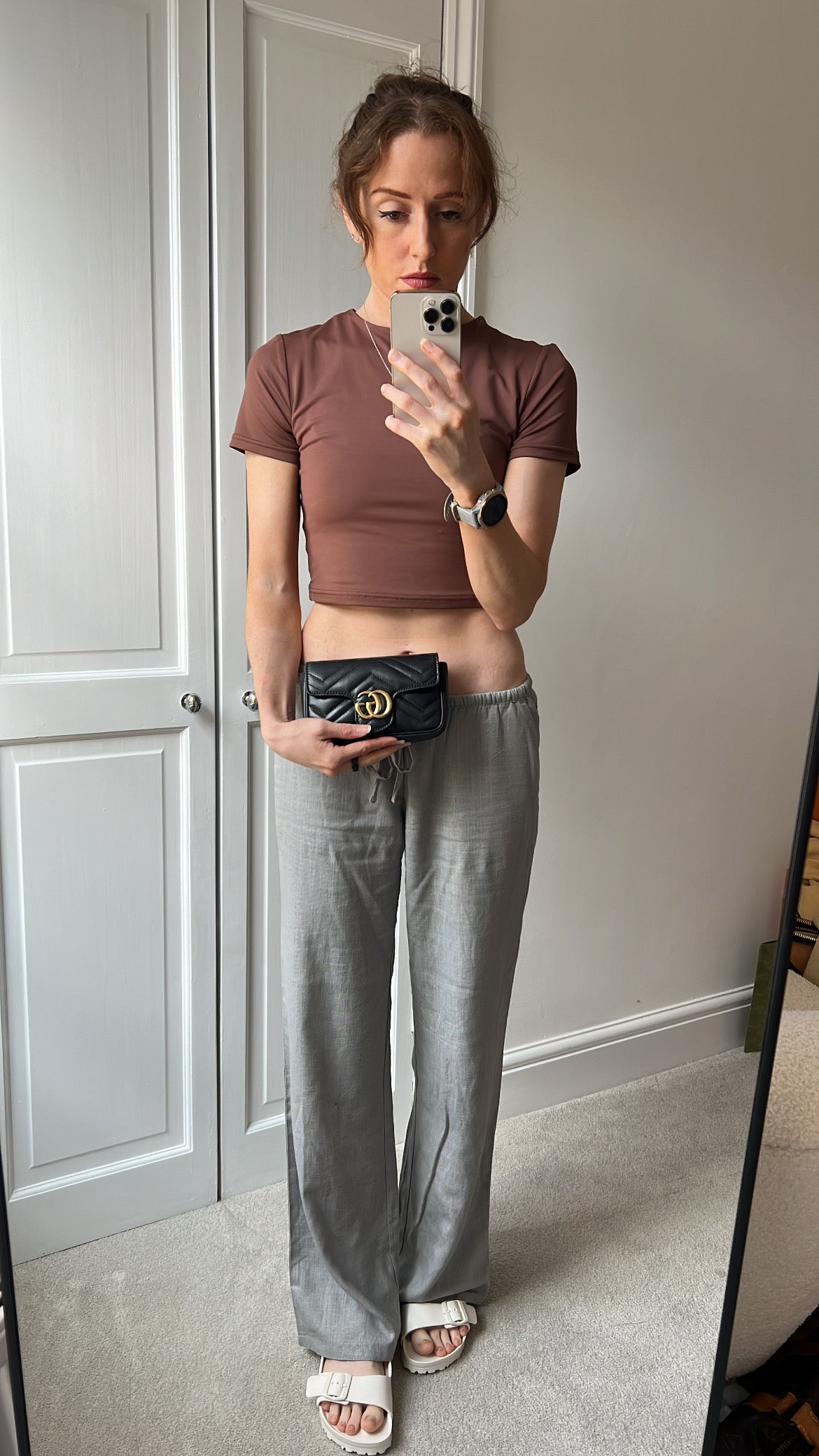 Gucci GG Black Marmont Super Mini Shoulder Bag (RRP £985)