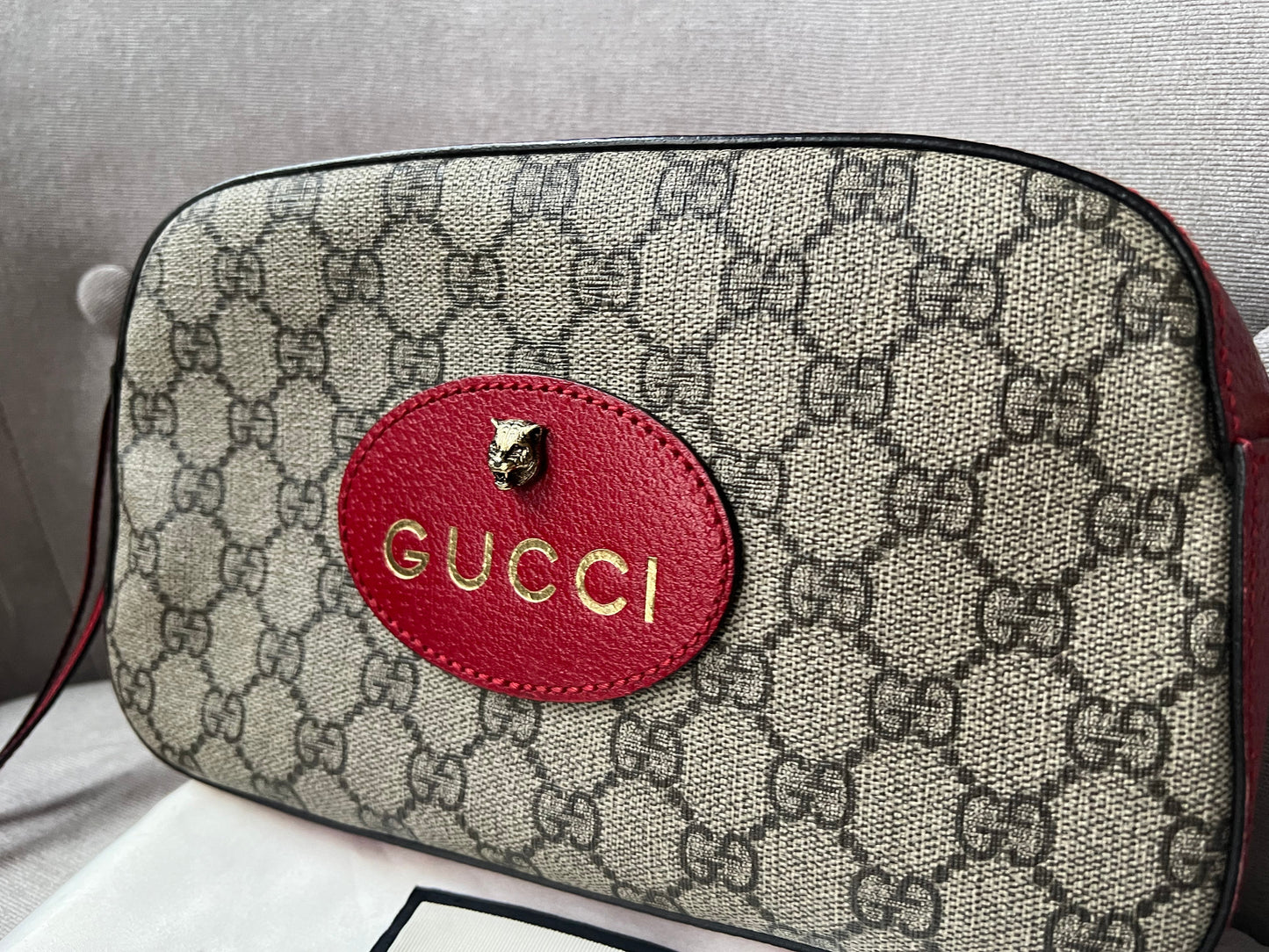 Gucci Neo Vintage GG Supreme Messenger Bag (RRP £1060)