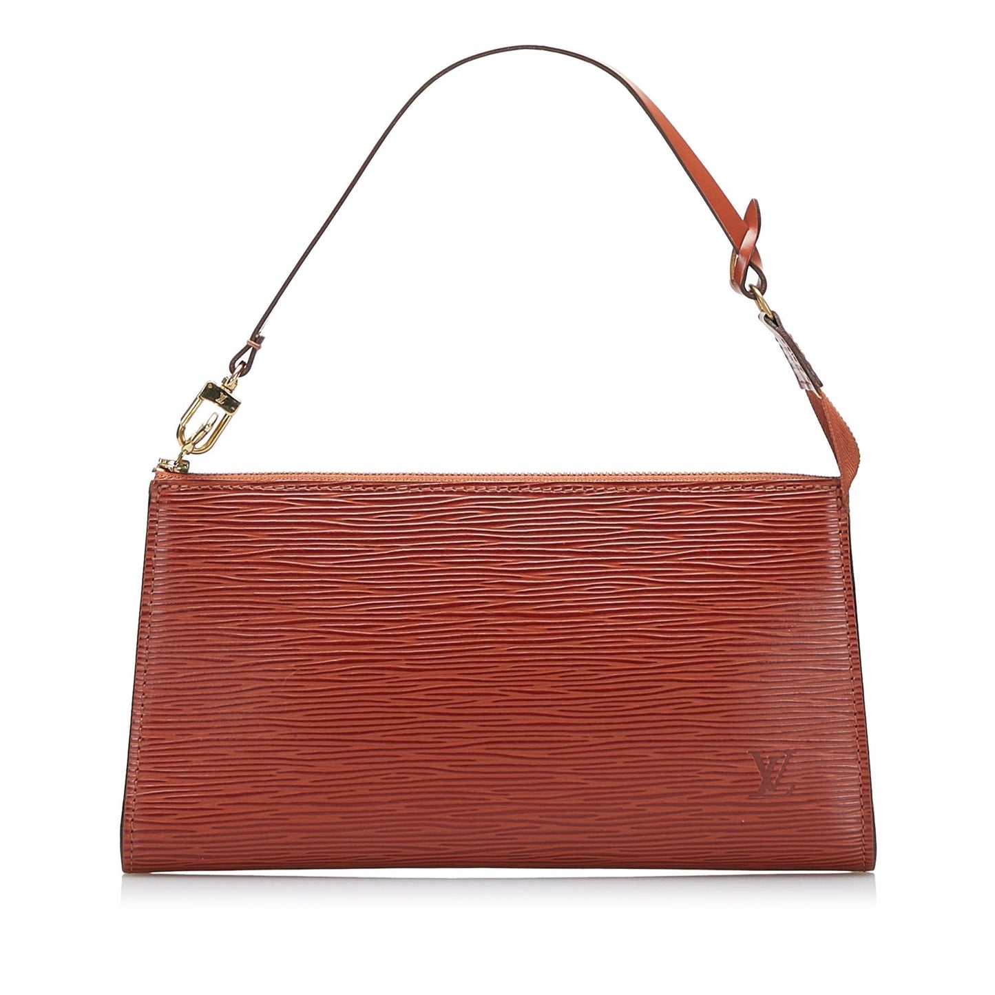 LOUIS VUITTON Epi Pochette Accessoires Brown