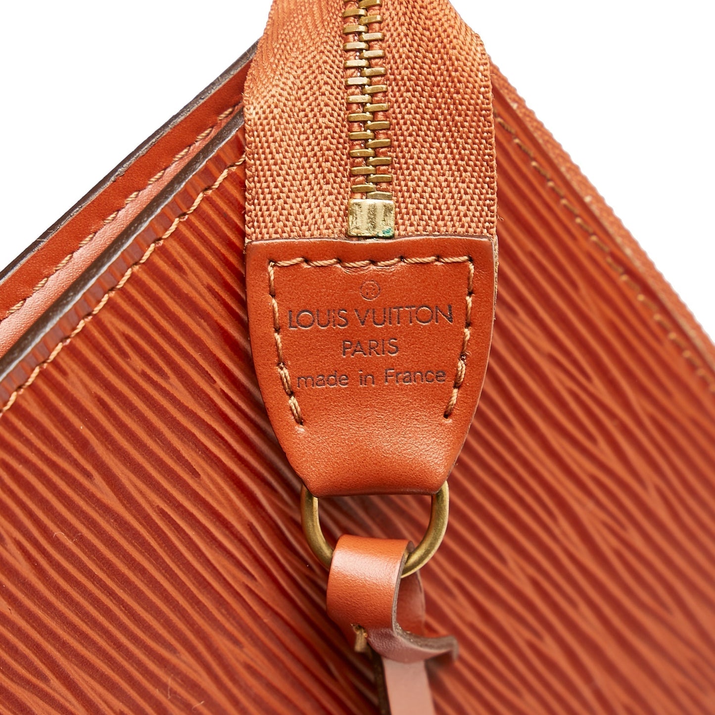 LOUIS VUITTON Epi Pochette Accessoires Brown