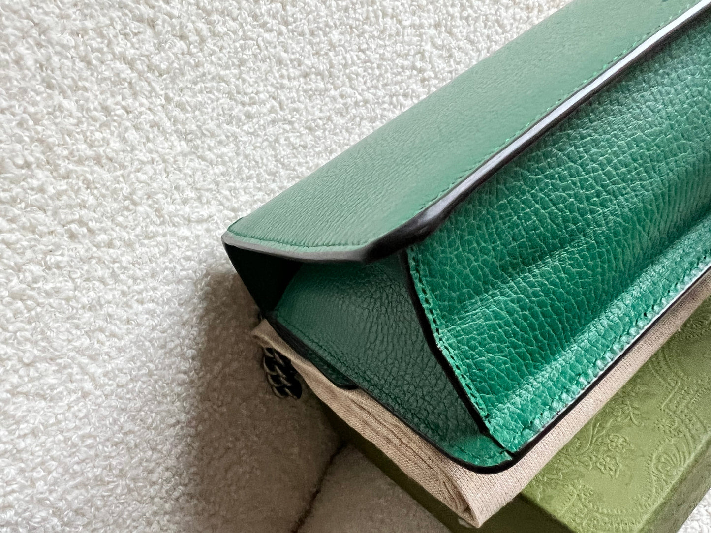 Gucci Dionysus GG Green Small Shoulder Bag (RRP £2,670)