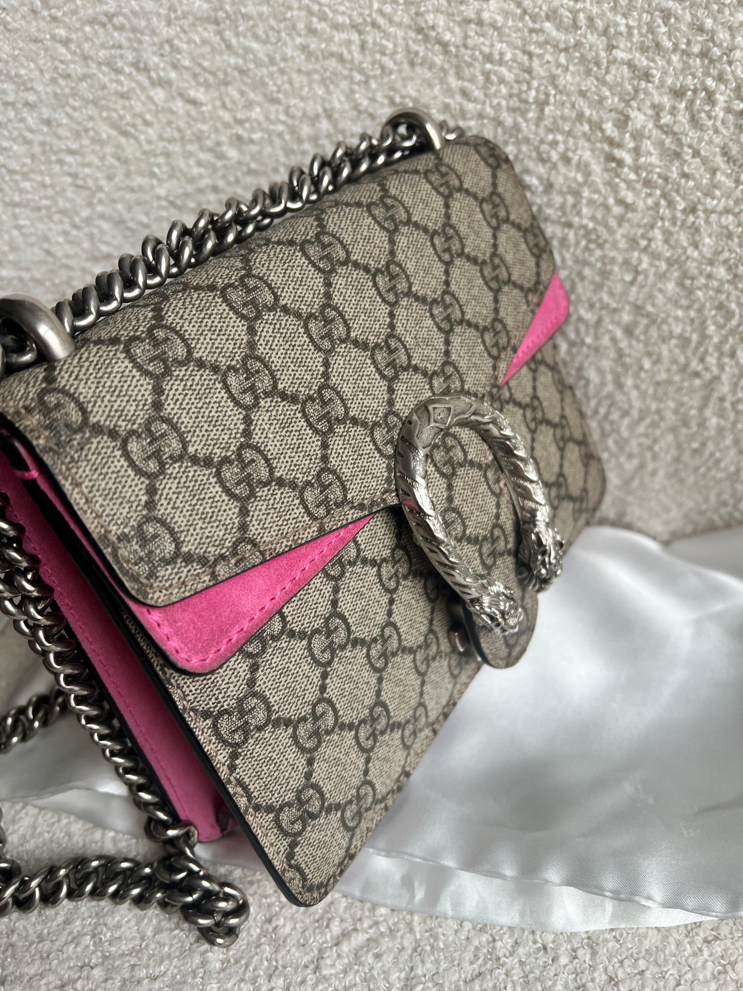 Gucci Dionysus GG Supreme Mini Shoulder Bag (RRP £1,700)