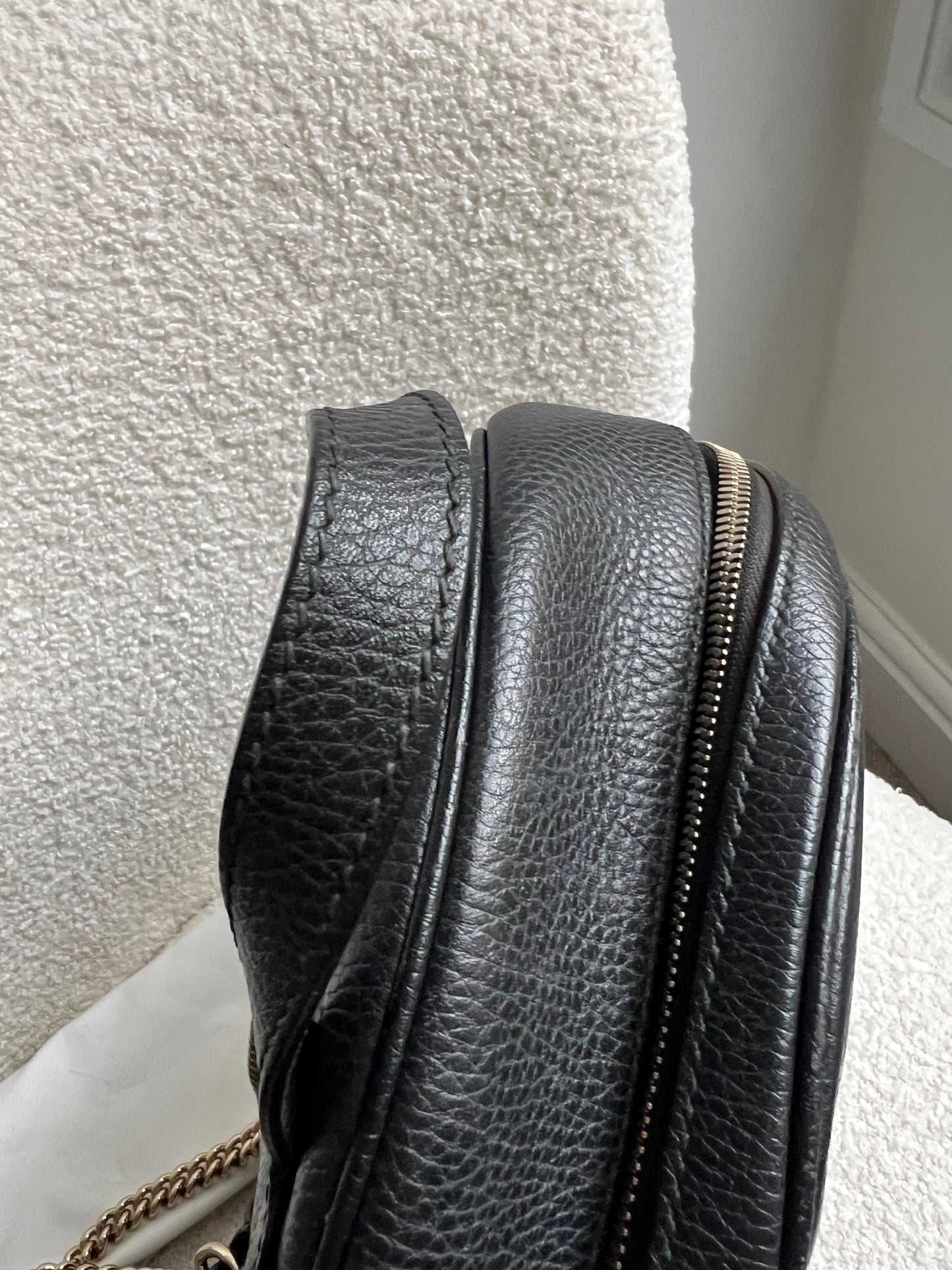 Gucci GG Black Soho Backpack