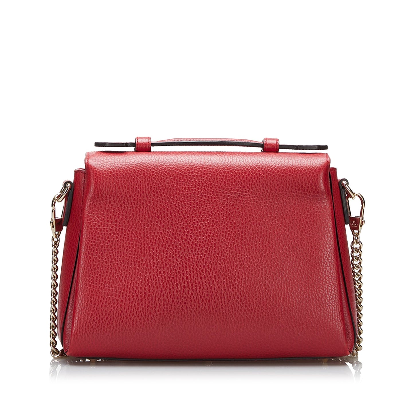 Gucci Interlocking G Handbag Small Red