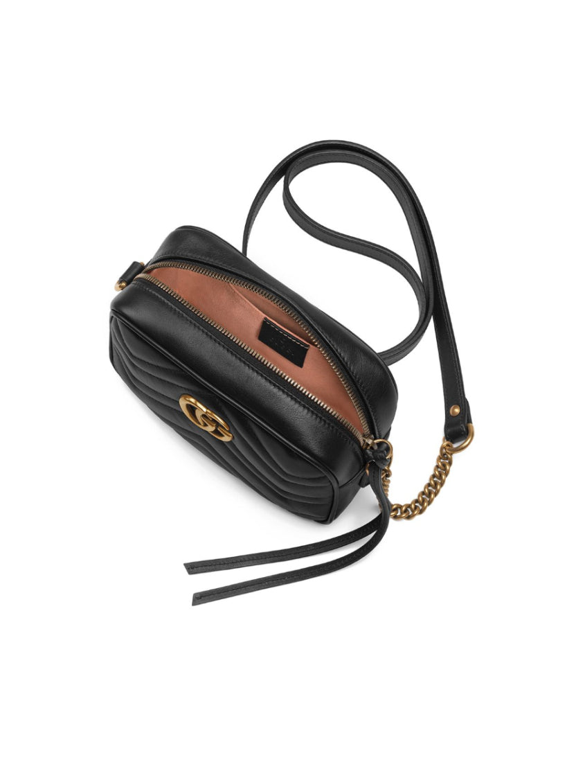 Gucci GG Marmont Collection Quilted Mini Handbag