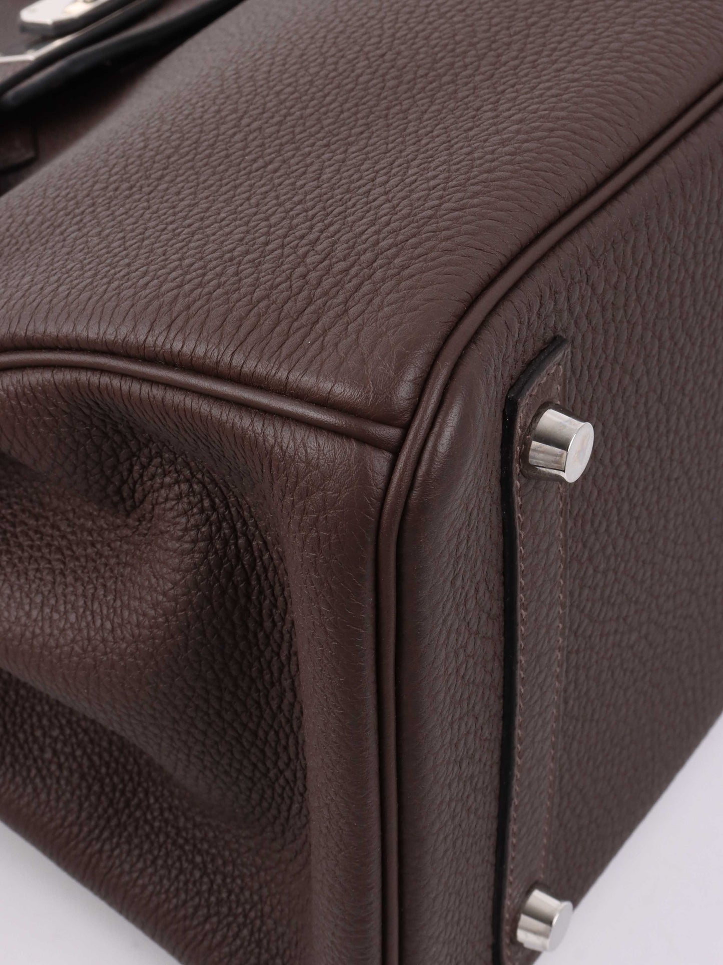 Hermes Ebene/Gold Birkin 30 PHW.