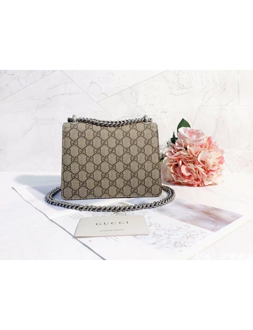 Gucci Dionysus Series GG Supreme Canvas Shoulder Bag