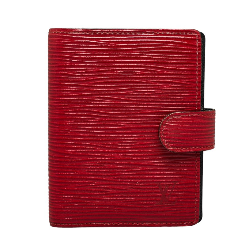 Louis Vuitton Epic Miniature Handbook Cover R20077 Castilian Red Noir Leather  Louis Vuitton