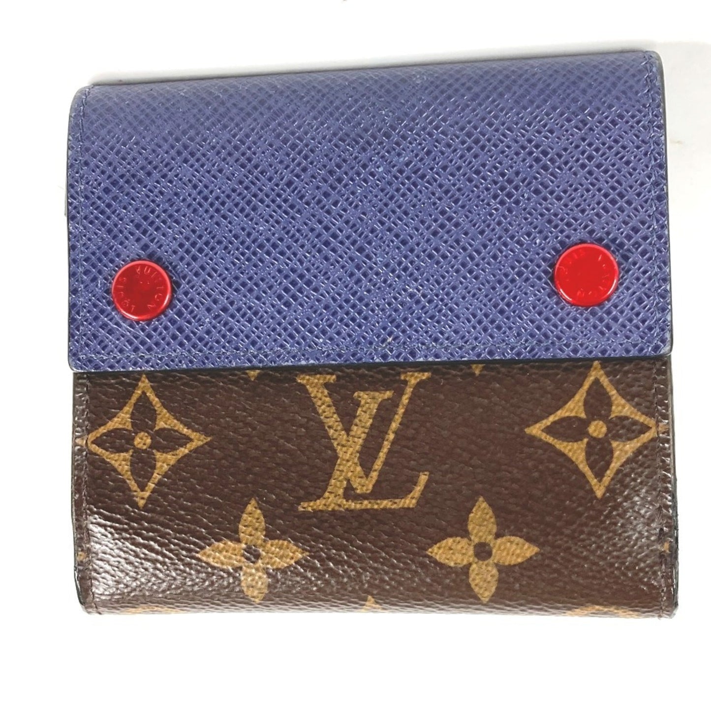 Louis Vuitton blue  Monogram Wallet (Bi-Fold)